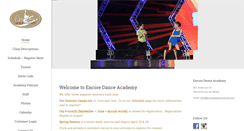 Desktop Screenshot of encoredanceronline.com